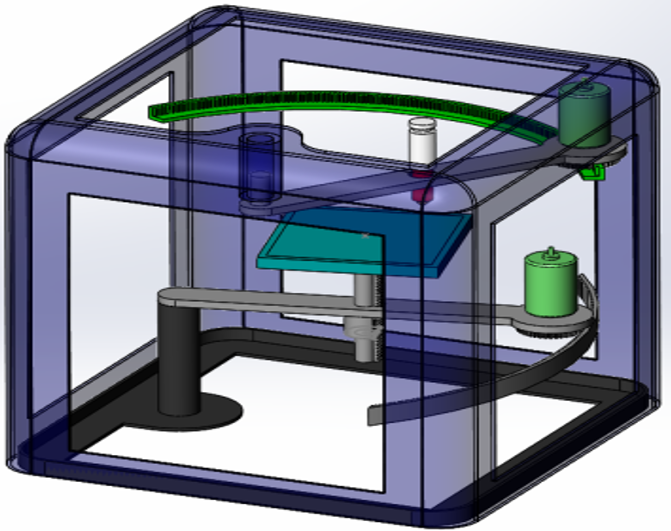 A motion control concept for consumer grade 3D printer.